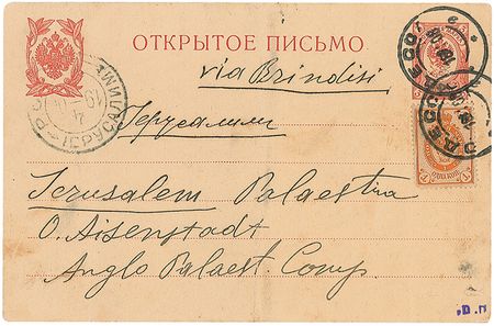 Lot #304 Menachem Ussishkin - Image 2