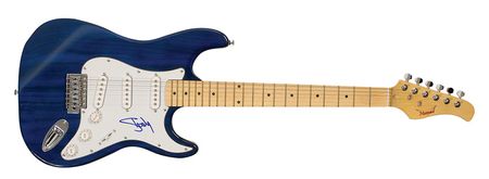 Lot #802 Eminem Guitar - Image 1