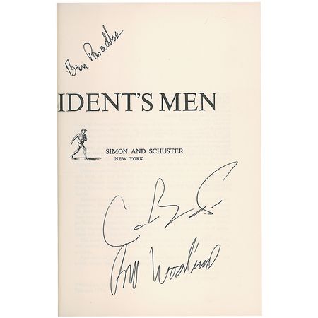 Lot #310 Watergate: Woodward, Bernstein, and Bradlee Book - Image 1