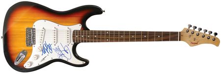 Lot #800 Blink 182 Guitar - Image 1