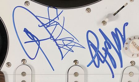 Lot #800 Blink 182 Guitar - Image 2