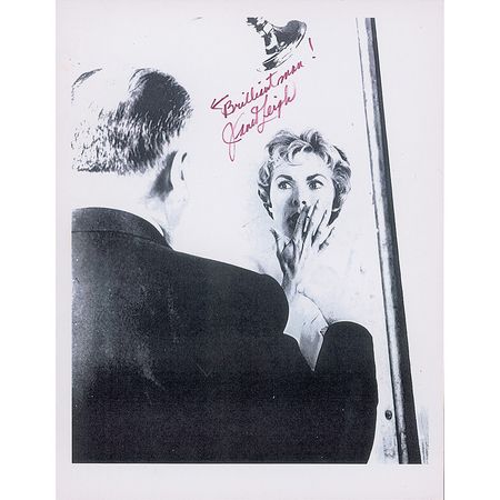 Lot #1058 Janet Leigh: Hand-drawn, one-of-a-kind interpretation of the famed Pyscho shower scene - Image 2