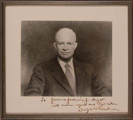 Lot #24 Dwight D. Eisenhower: Presenting a