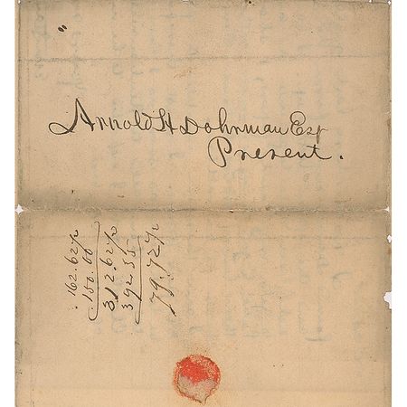 Lot #289 Edwin M. Stanton Handwritten Letter Signed - Image 2