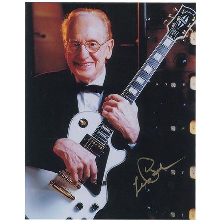 Lot #860 Les Paul Signed Photographs - Image 2