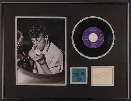 Lot #730 Gene Vincent Signature - Image 2