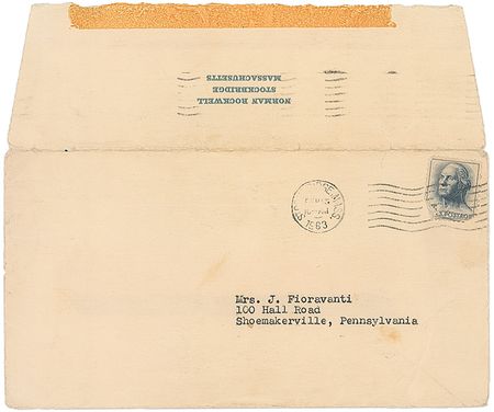 Lot #564 Norman Rockwell: ?Although copying is of course natural to the young it proves in no way any creative ability? - Image 2