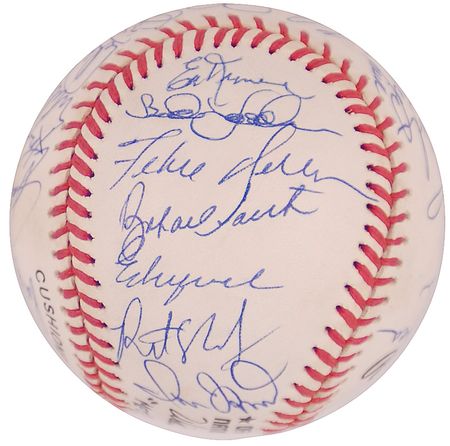 Lot #1503 NY Mets Baseball - Image 3