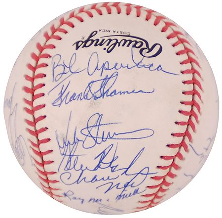 Lot #1503 NY Mets Baseball - Image 4