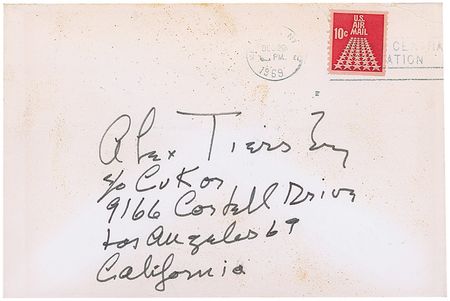Lot #1028 Katharine Hepburn Handwritten Letter Signed - Image 3