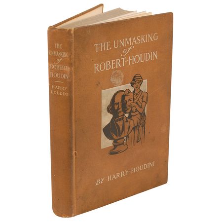 Lot #1032 Harry Houdini: Houdini presents a copy of his controversial exposé of the French conjurer - Image 2