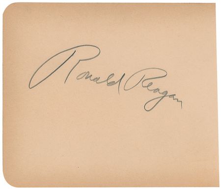 Lot #86 Ronald Reagan and Jane Wyman Signatures - Image 2