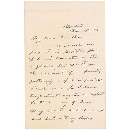 Lot #328 Charles Devens - Image 1