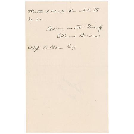 Lot #328 Charles Devens - Image 2