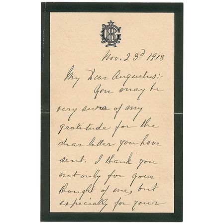 Lot #43 Lucretia Garfield: “I thank you…for your appreciation of the message from General Garfield…if it is in any way an inspiration to you I am very glad” - Image 1