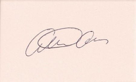 Lot #1569 Arthur Ashe Signature - Image 1