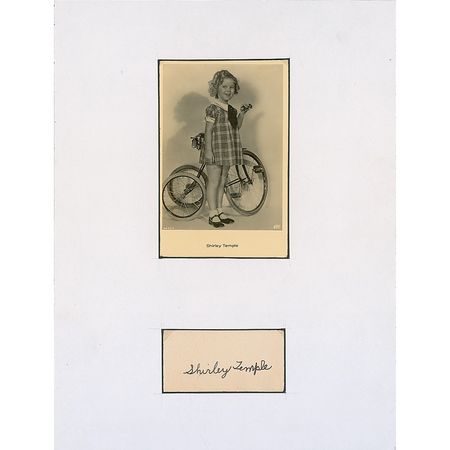 Lot #1108 Shirley Temple Signature - Image 2