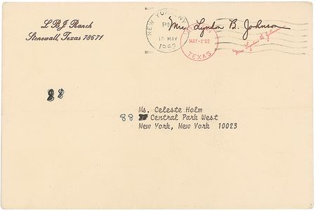 Lot #55 Lady Bird Johnson Letters - Image 4