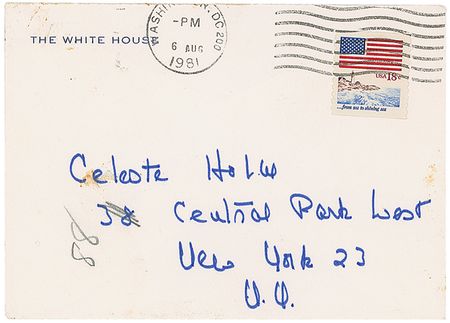 Lot #87 Nancy Reagan: “I cringe when I read interviews in which they talk about relaxing with a joint!” - Image 3