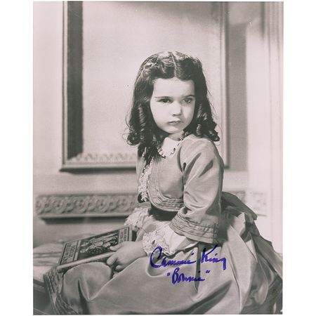 Lot #1161 Gone With the Wind: de Havilland and King Signed Photographs - Image 1