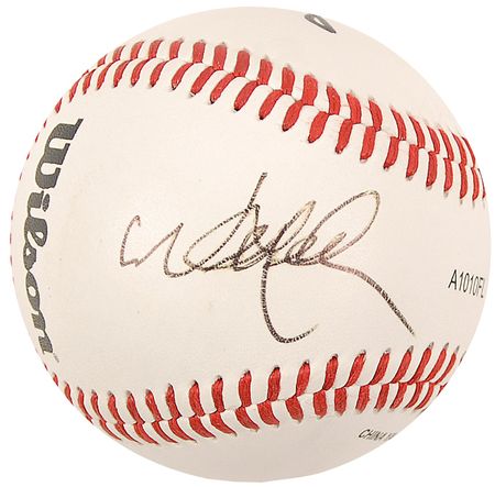 Lot #691 Bob Dylan: Dylan baseball from his minor league ballpark tour - Image 2