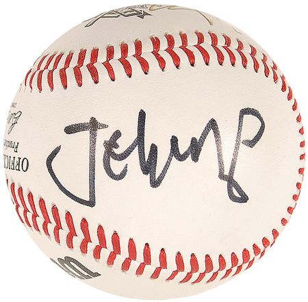 Lot #691 Bob Dylan: Dylan baseball from his minor league ballpark tour - Image 3