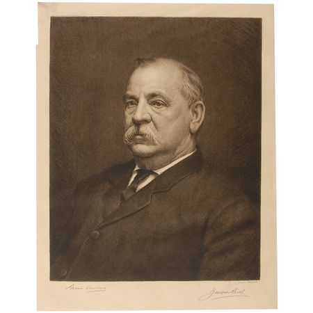 Lot #14 Grover Cleveland Engraving