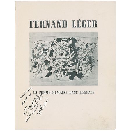 Lot #538 Fernand Leger Catalog - Image 1