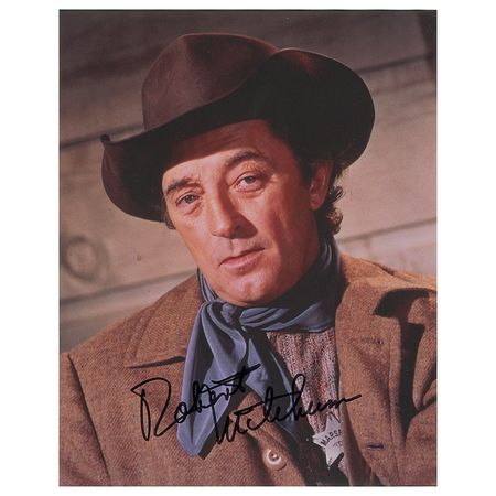 Lot #1164 Robert Mitchum Signed Photographs - Image 1
