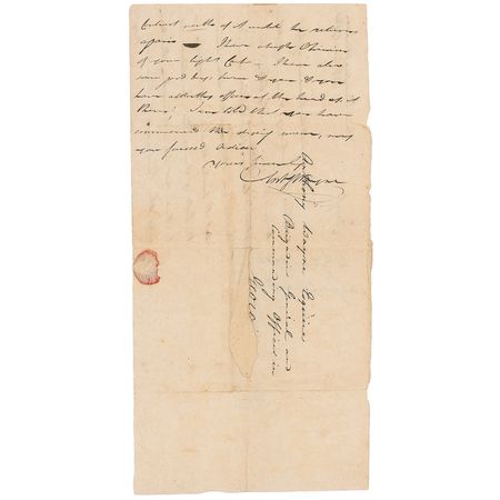Lot #382 Anthony Wayne: Wayne writes regarding the marriage of another Revolutionary War hero, Henry ‘Light-Horse Harry’ Lee - Image 2