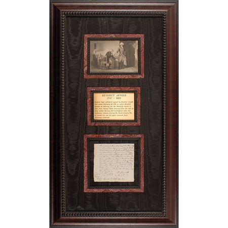 Lot #133 Benedict Arnold: Even among Canadian loyalists, Arnold is branded a traitor for his petty lawsuits - Image 1