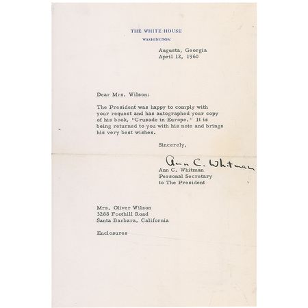 Lot #29 Dwight D. Eisenhower Book - Image 4