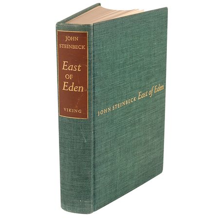 Lot #583 John Steinbeck: Superb first edition of East of Eden - Image 2
