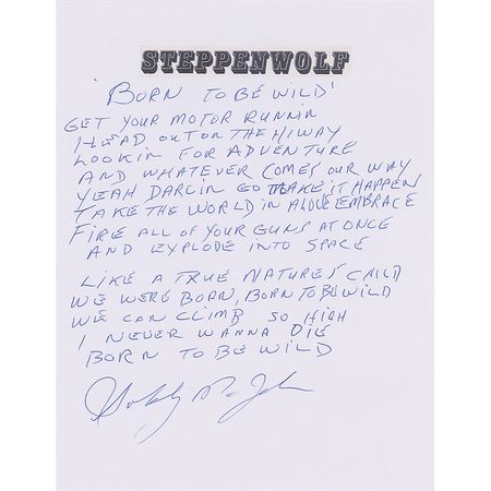 Lot #794 Steppenwolf Group Lot - Image 1
