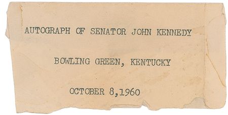 Lot #64 John F. Kennedy Signature - Image 3