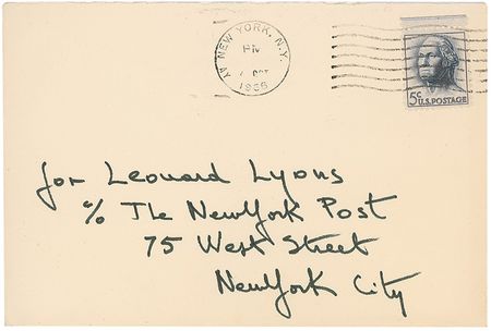 Lot #651 Gian Carlo Menotti Handwritten Letter Signed - Image 2