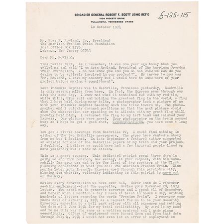 Lot #373 Robert F. Scott - Image 1