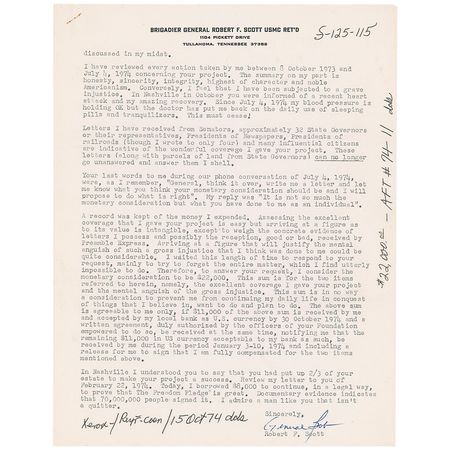 Lot #373 Robert F. Scott - Image 2
