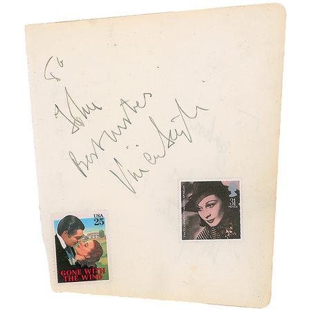 Lot #1114 Miyoshi Umeki and Vivien Leigh - Image 1