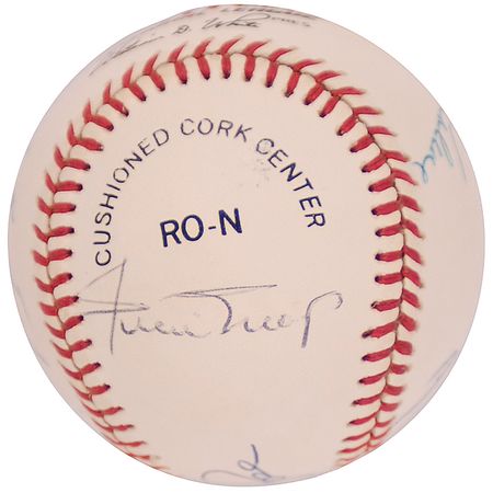 Lot #1487 Baseball: 3000 Hit Club Baseball - Image 1