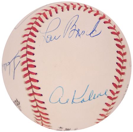 Lot #1487 Baseball: 3000 Hit Club Baseball - Image 5