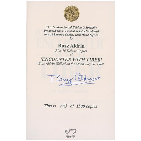 Lot #397 Buzz Aldrin Book - Image 1