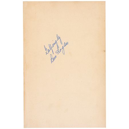 Lot #1521 Ben Hogan Book - Image 1