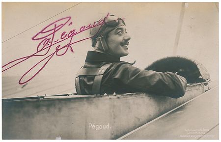 Lot #453 Adolphe Pegoud: History?s first fighter ace - Image 3