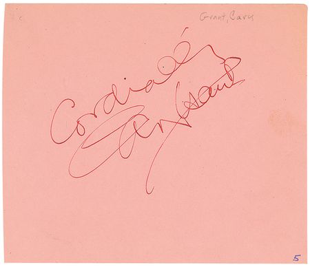 Lot #966 Actors and Actresses: Large vintage Hollywood collection of over 1300 signatures including Brando, Hepburn, Wayne, and an early Garland - Image 11
