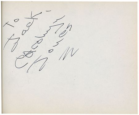 Lot #966 Actors and Actresses: Large vintage Hollywood collection of over 1300 signatures including Brando, Hepburn, Wayne, and an early Garland - Image 29
