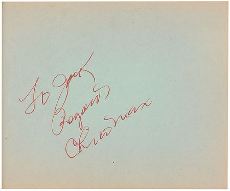 Lot #966 Actors and Actresses: Large vintage Hollywood collection of over 1300 signatures including Brando, Hepburn, Wayne, and an early Garland - Image 30