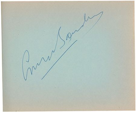 Lot #966 Actors and Actresses: Large vintage Hollywood collection of over 1300 signatures including Brando, Hepburn, Wayne, and an early Garland - Image 31