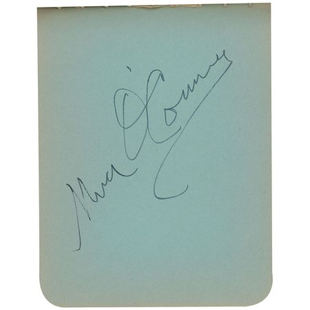 Lot #966 Actors and Actresses: Large vintage Hollywood collection of over 1300 signatures including Brando, Hepburn, Wayne, and an early Garland - Image 32