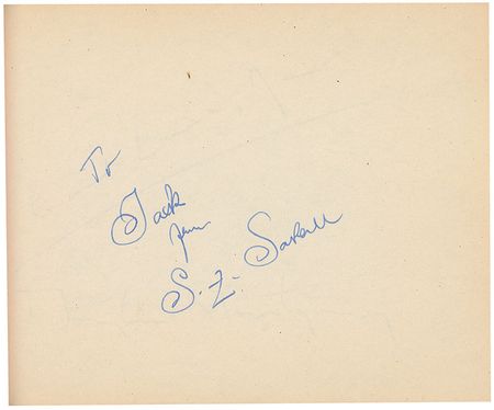 Lot #966 Actors and Actresses: Large vintage Hollywood collection of over 1300 signatures including Brando, Hepburn, Wayne, and an early Garland - Image 34